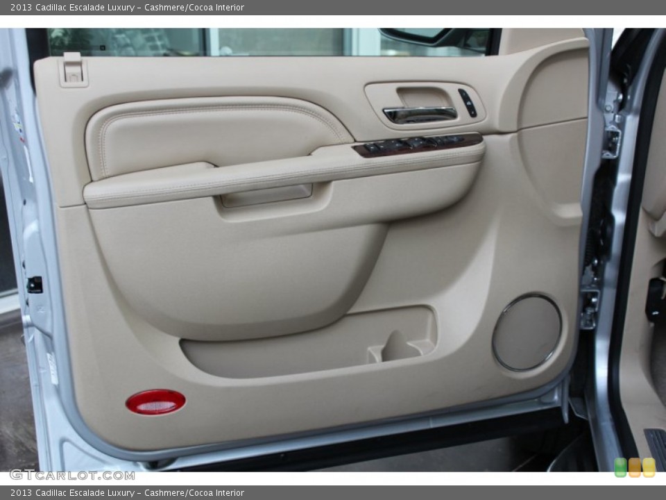 Cashmere/Cocoa Interior Door Panel for the 2013 Cadillac Escalade Luxury #83620545