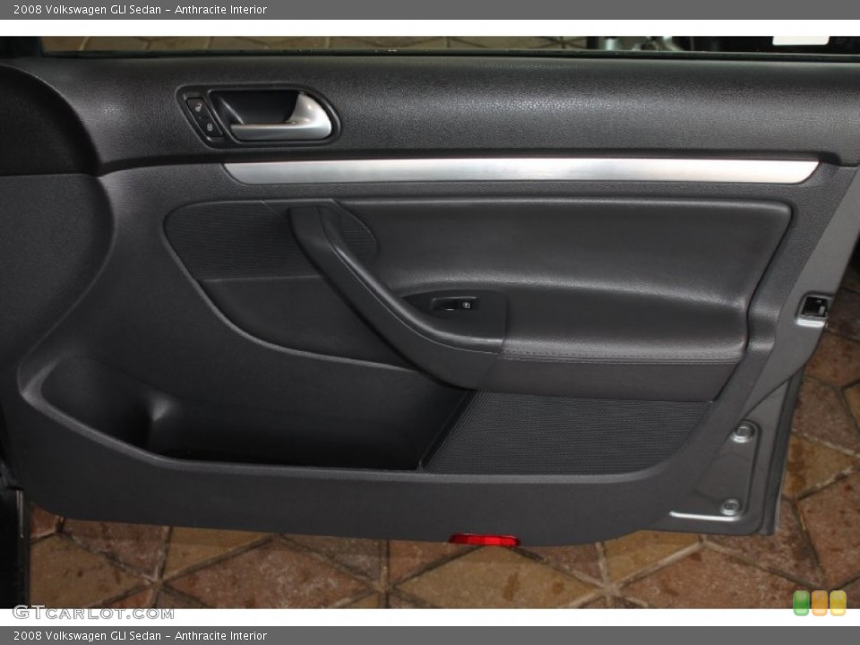 Anthracite Interior Door Panel for the 2008 Volkswagen GLI Sedan #83620554