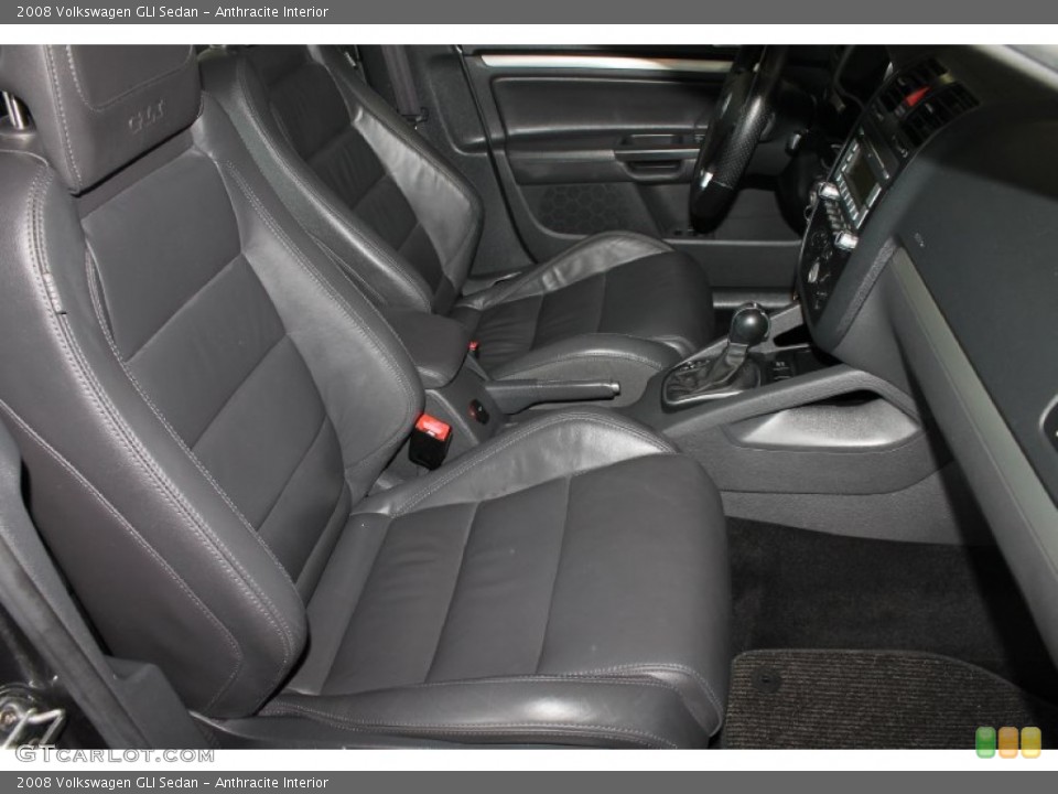 Anthracite 2008 Volkswagen GLI Interiors