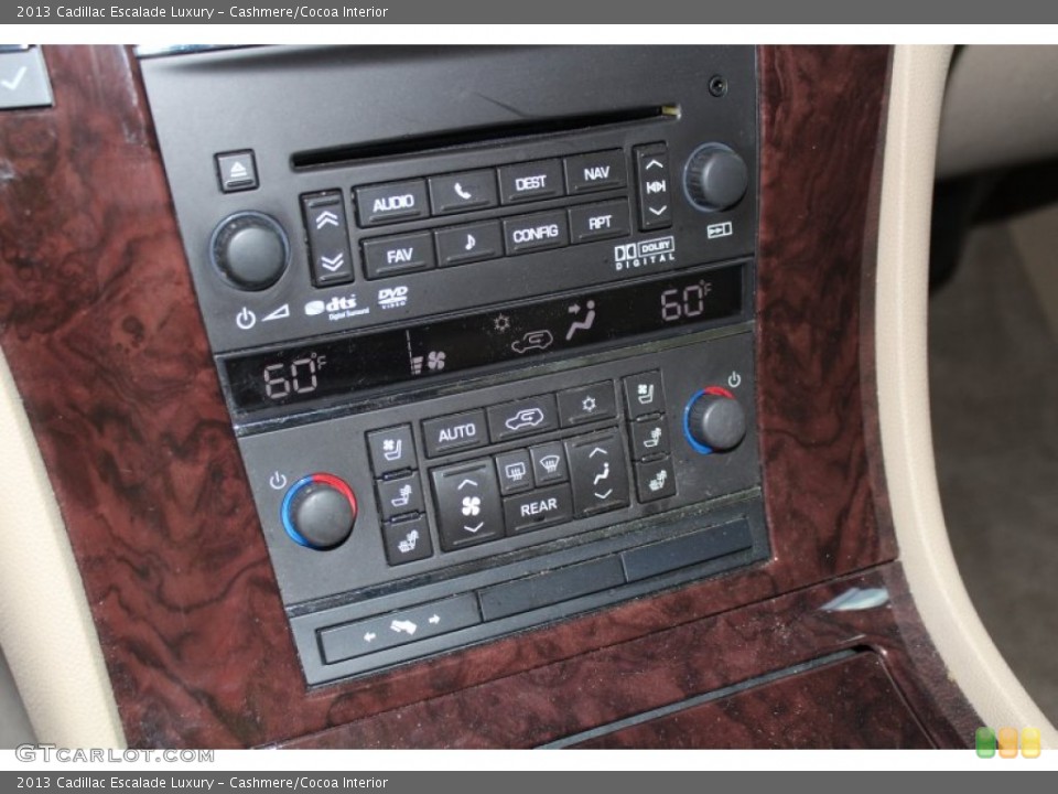 Cashmere/Cocoa Interior Controls for the 2013 Cadillac Escalade Luxury #83620626