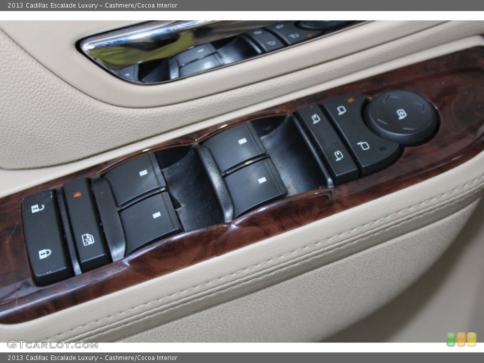 Cashmere/Cocoa Interior Controls for the 2013 Cadillac Escalade Luxury #83620632