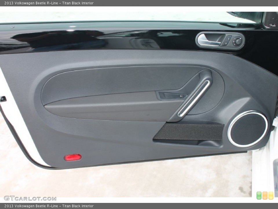 Titan Black Interior Door Panel for the 2013 Volkswagen Beetle R-Line #83621803