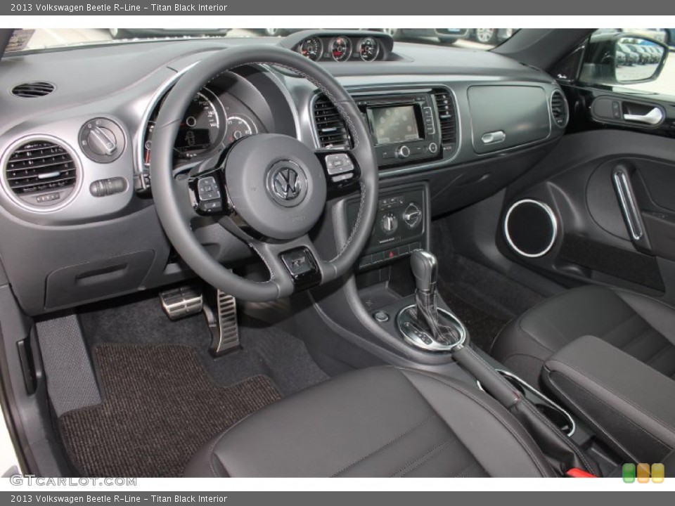 Titan Black Interior Prime Interior for the 2013 Volkswagen Beetle R-Line #83621808