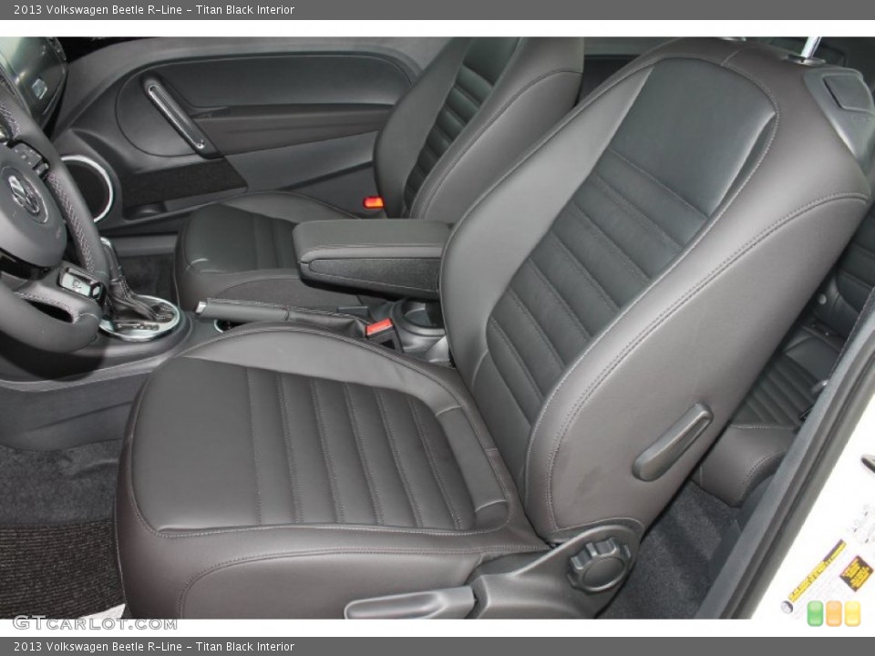 Titan Black Interior Front Seat for the 2013 Volkswagen Beetle R-Line #83621814