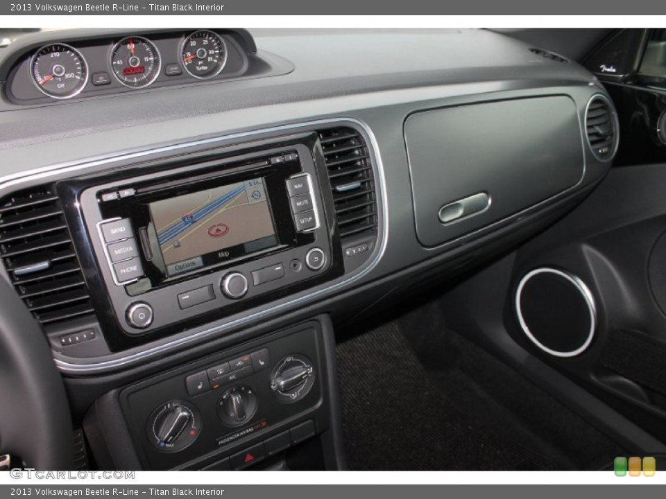 Titan Black Interior Controls for the 2013 Volkswagen Beetle R-Line #83621820