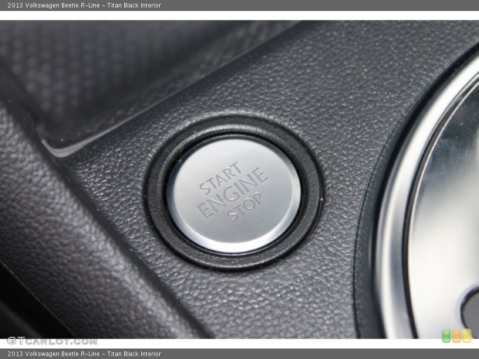 Titan Black Interior Controls for the 2013 Volkswagen Beetle R-Line #83621856
