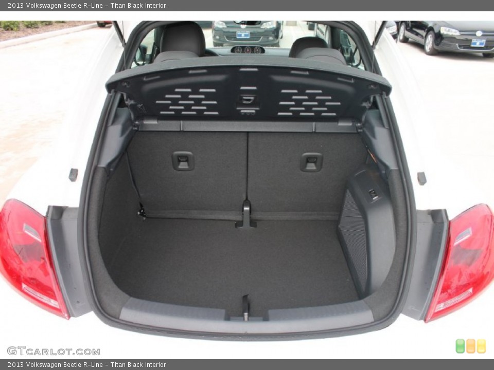 Titan Black Interior Trunk for the 2013 Volkswagen Beetle R-Line #83621898