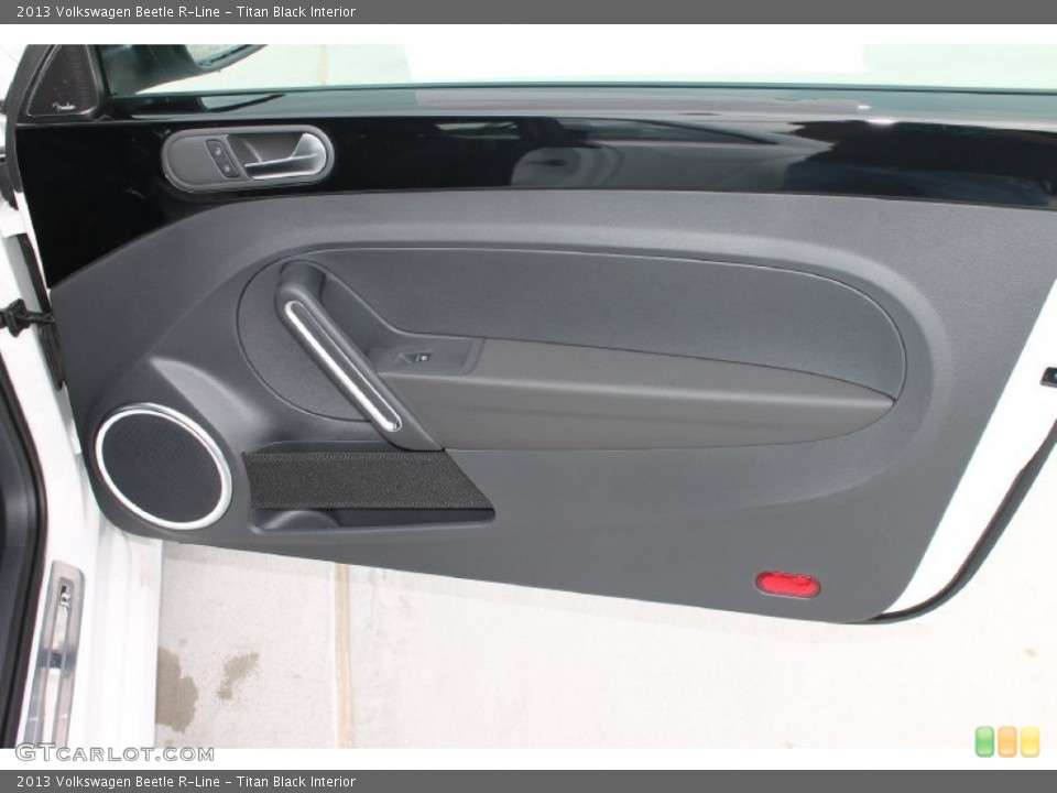 Titan Black Interior Door Panel for the 2013 Volkswagen Beetle R-Line #83621901