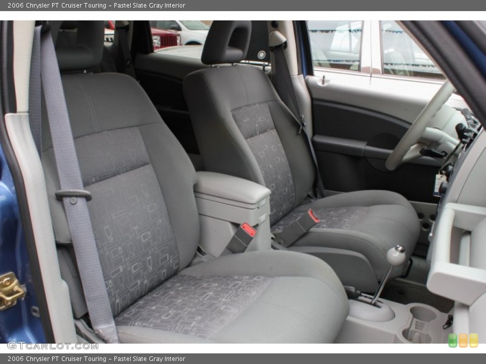 Pastel Slate Gray Interior Front Seat for the 2006 Chrysler PT Cruiser Touring #83622693