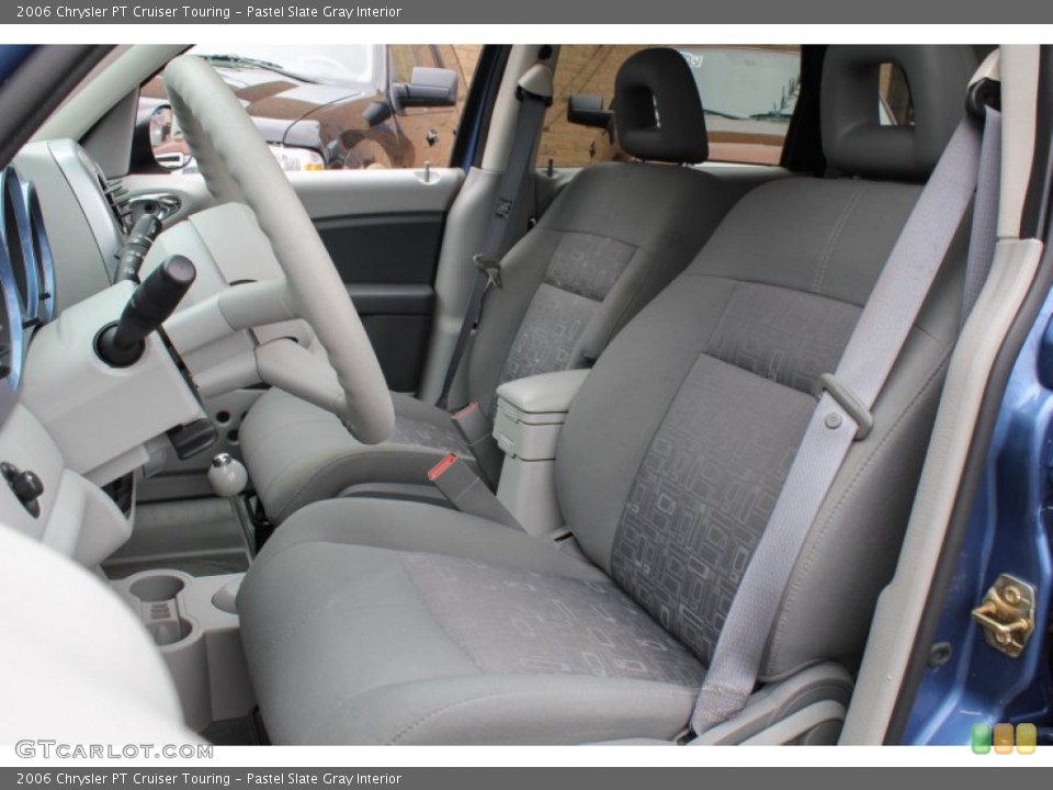 Pastel Slate Gray Interior Front Seat for the 2006 Chrysler PT Cruiser Touring #83622699