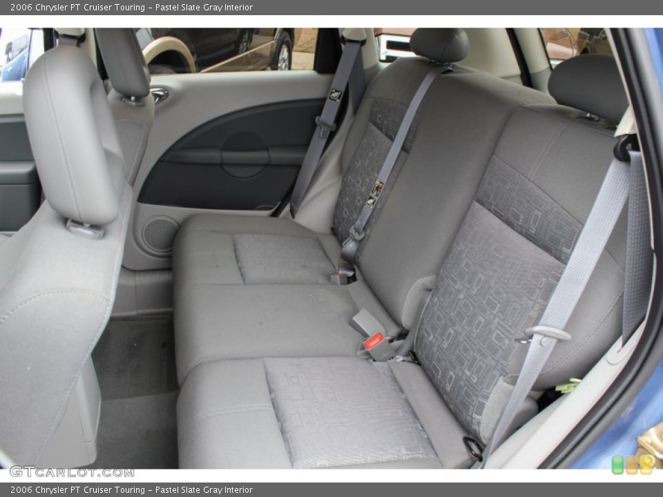 Pastel Slate Gray Interior Rear Seat for the 2006 Chrysler PT Cruiser Touring #83622711
