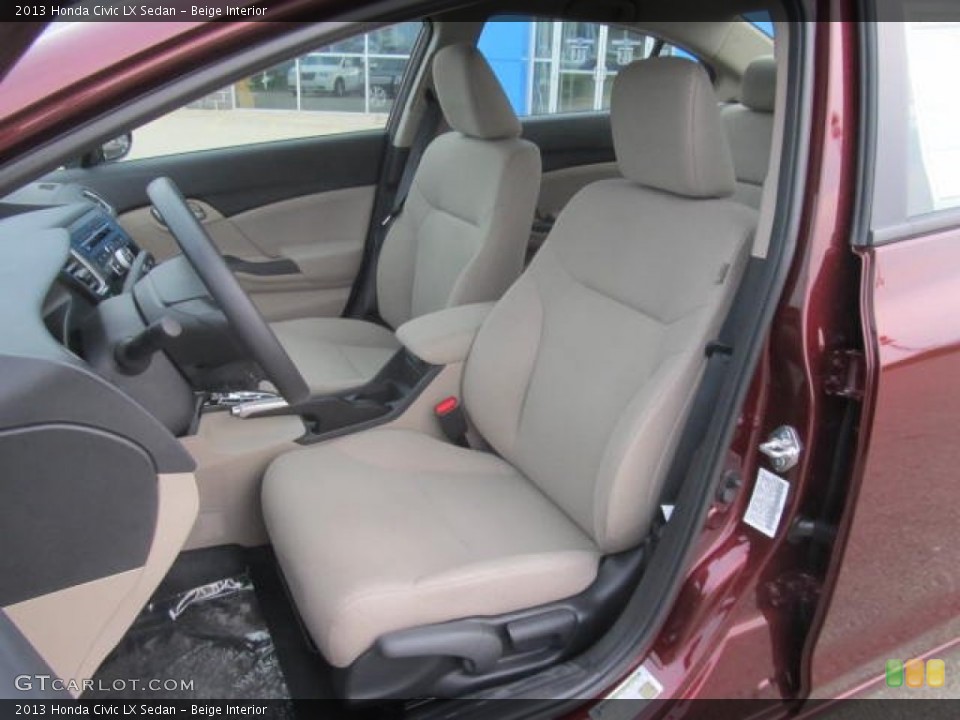 Beige Interior Photo for the 2013 Honda Civic LX Sedan #83624290