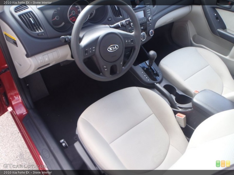 Stone Interior Photo for the 2010 Kia Forte EX #83624914