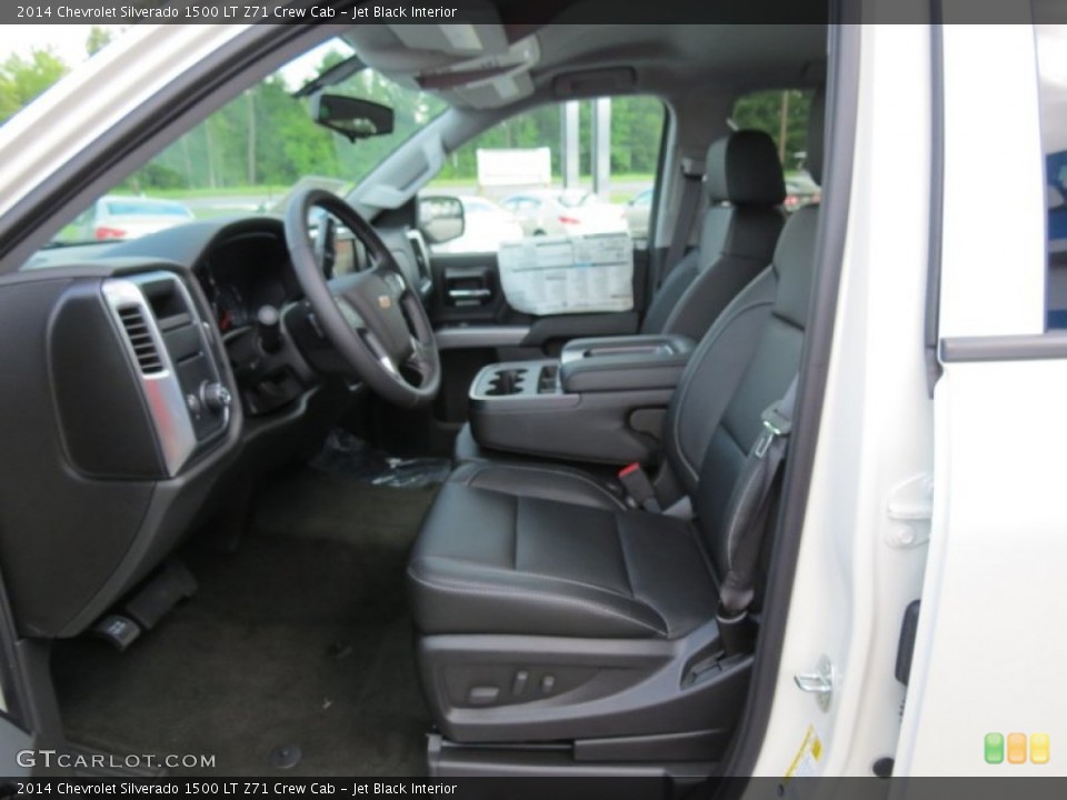 Jet Black Interior Front Seat for the 2014 Chevrolet Silverado 1500 LT Z71 Crew Cab #83628265