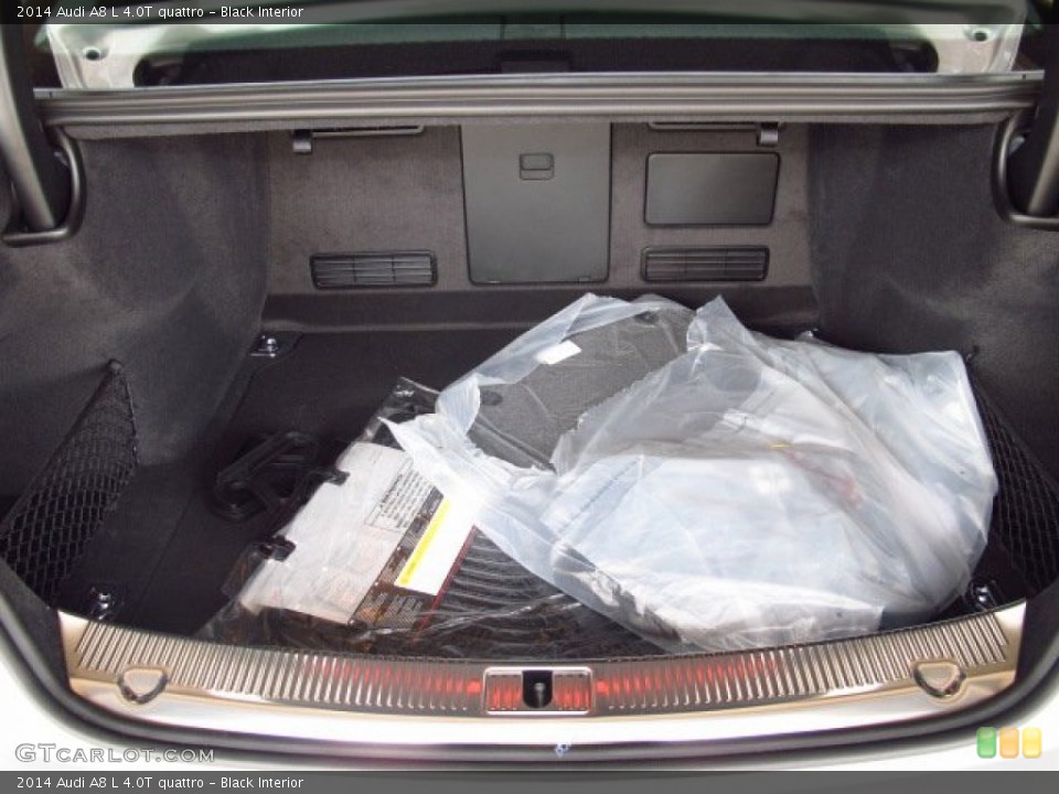 Black Interior Trunk for the 2014 Audi A8 L 4.0T quattro #83628285