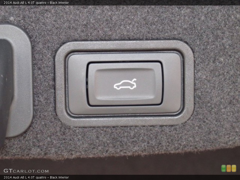 Black Interior Controls for the 2014 Audi A8 L 4.0T quattro #83628303
