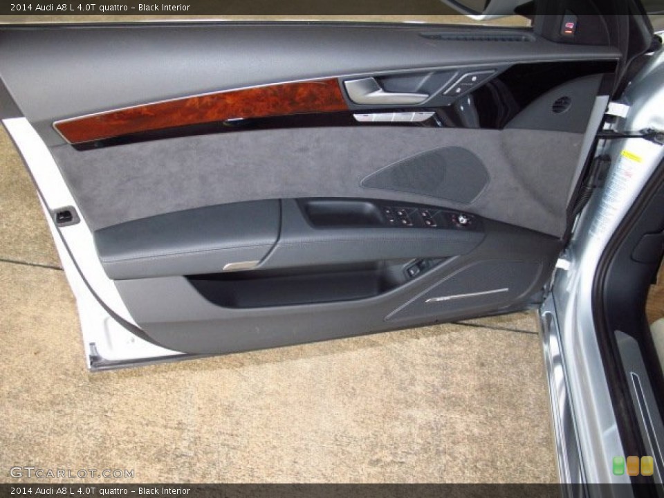 Black Interior Door Panel for the 2014 Audi A8 L 4.0T quattro #83628358