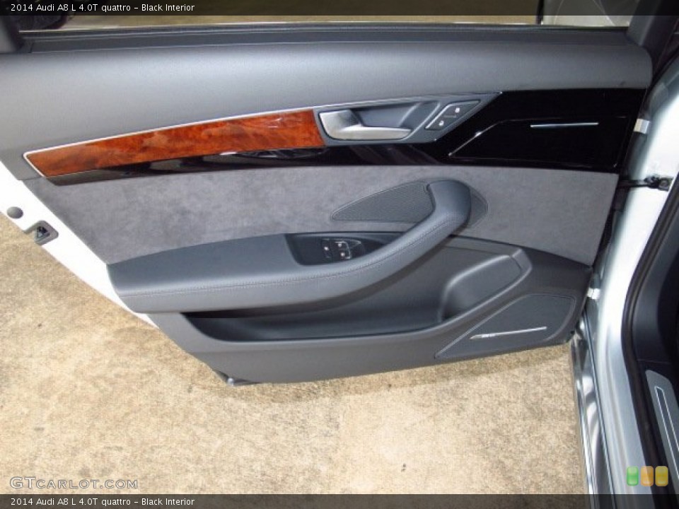 Black Interior Door Panel for the 2014 Audi A8 L 4.0T quattro #83628406