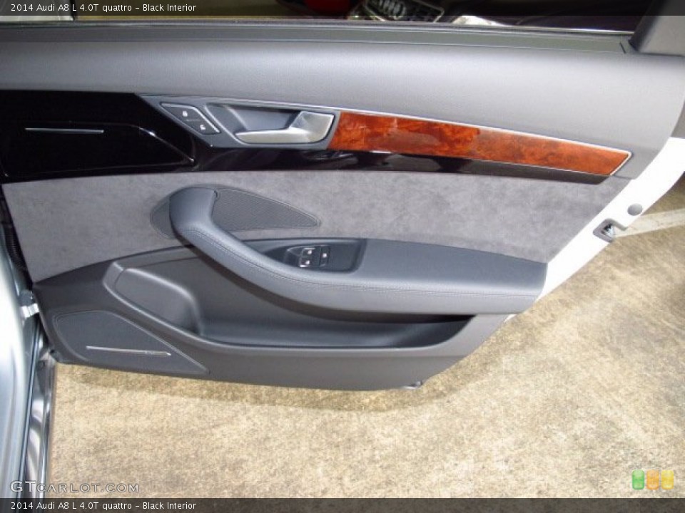 Black Interior Door Panel for the 2014 Audi A8 L 4.0T quattro #83628445