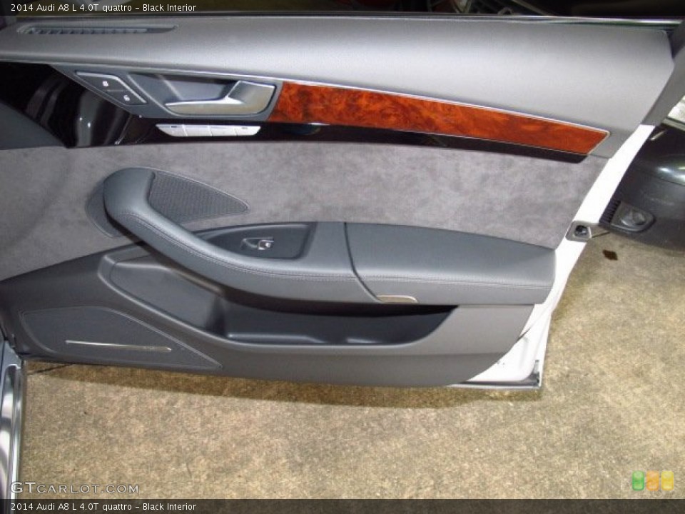 Black Interior Door Panel for the 2014 Audi A8 L 4.0T quattro #83628486