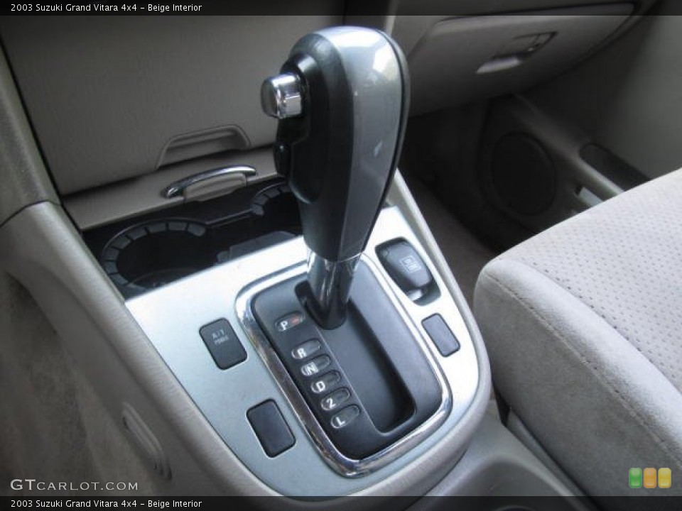 Beige Interior Transmission for the 2003 Suzuki Grand Vitara 4x4 #83628607