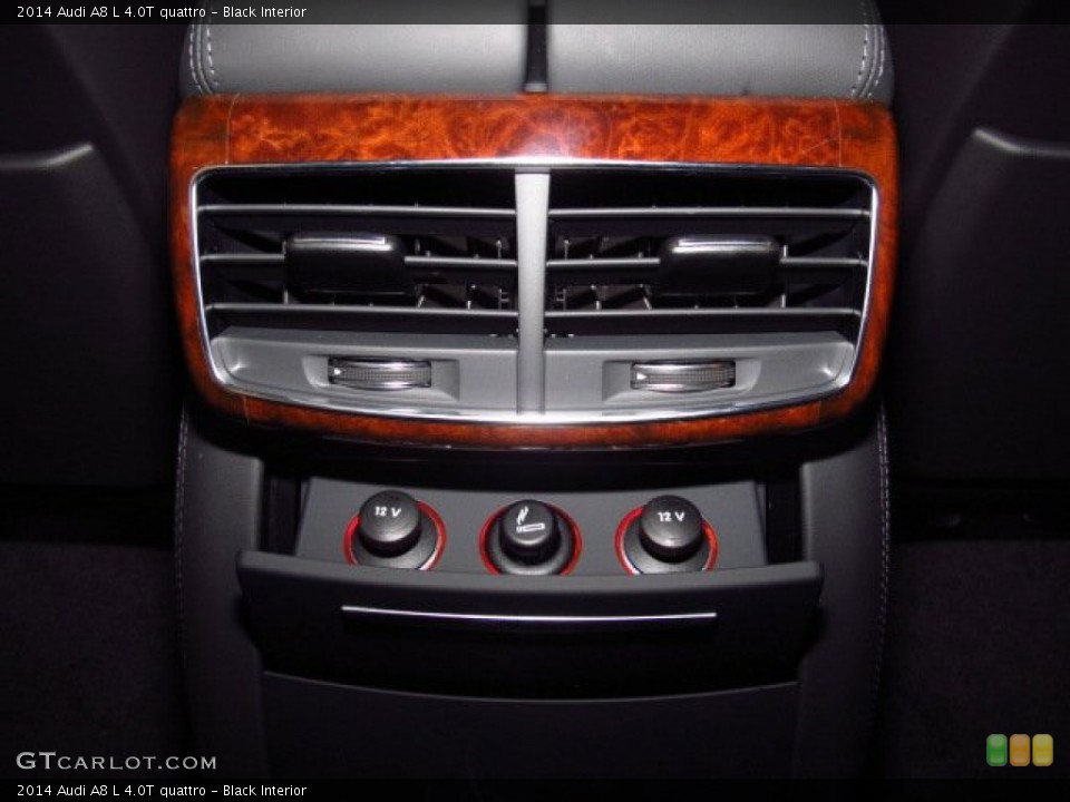 Black Interior Controls for the 2014 Audi A8 L 4.0T quattro #83628626