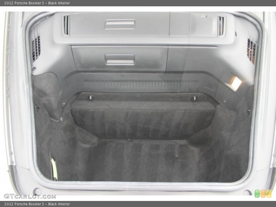 Black Interior Trunk for the 2012 Porsche Boxster S #83629726