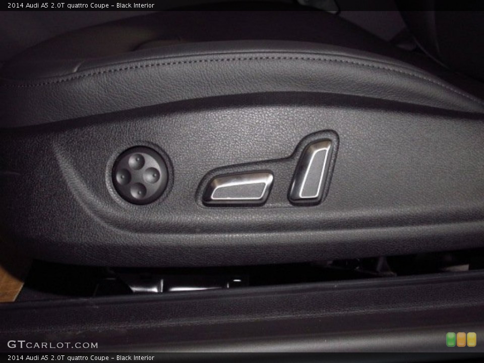 Black Interior Controls for the 2014 Audi A5 2.0T quattro Coupe #83630980