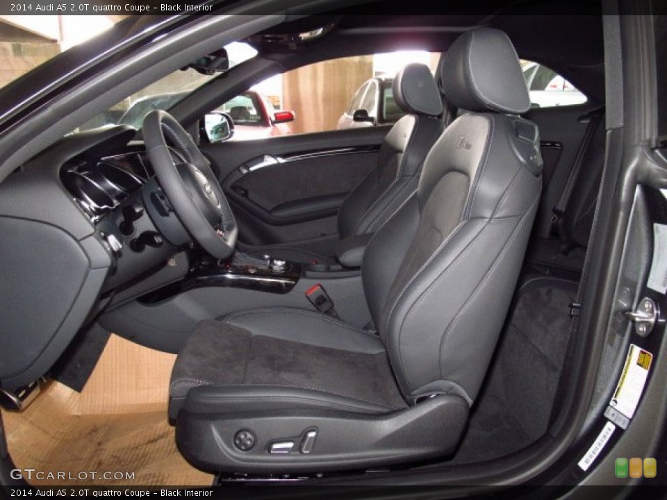 Black Interior Front Seat for the 2014 Audi A5 2.0T quattro Coupe #83631511