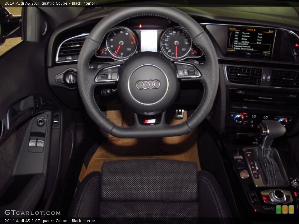 Black Interior Steering Wheel for the 2014 Audi A5 2.0T quattro Coupe #83631637