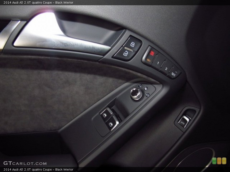 Black Interior Controls for the 2014 Audi A5 2.0T quattro Coupe #83631682
