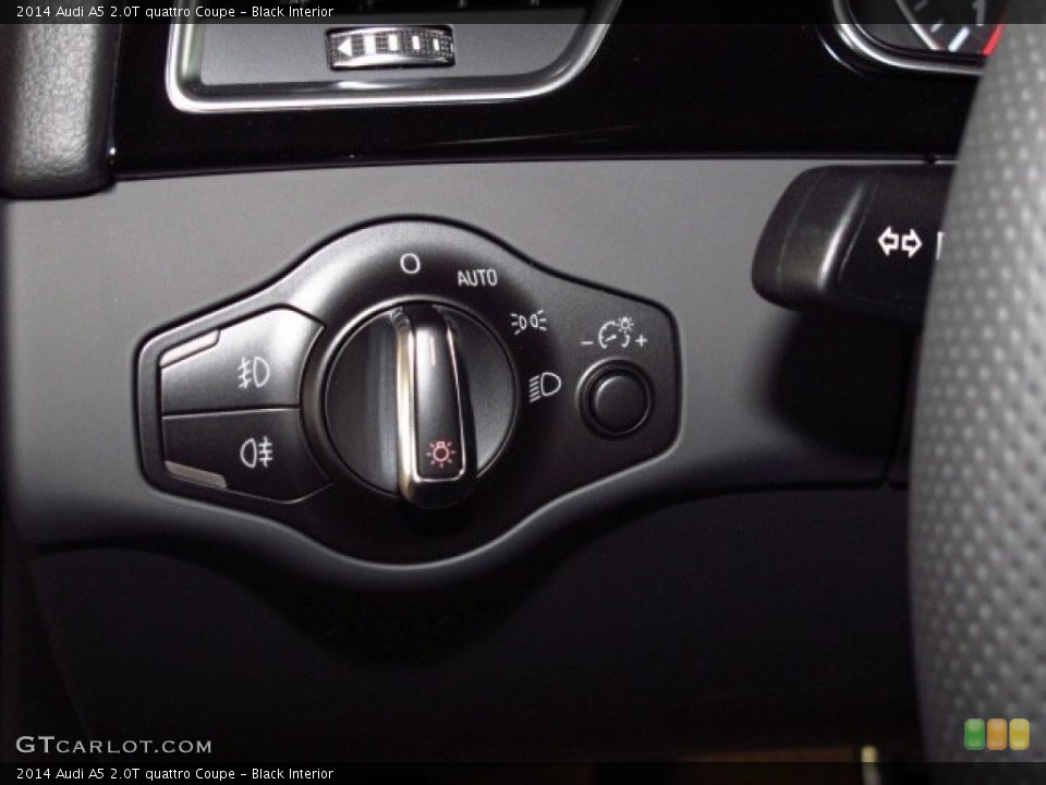 Black Interior Controls for the 2014 Audi A5 2.0T quattro Coupe #83631751