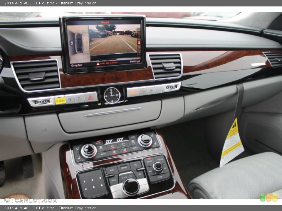 Titanium Gray Interior Controls for the 2014 Audi A8 L 3.0T quattro #83632206