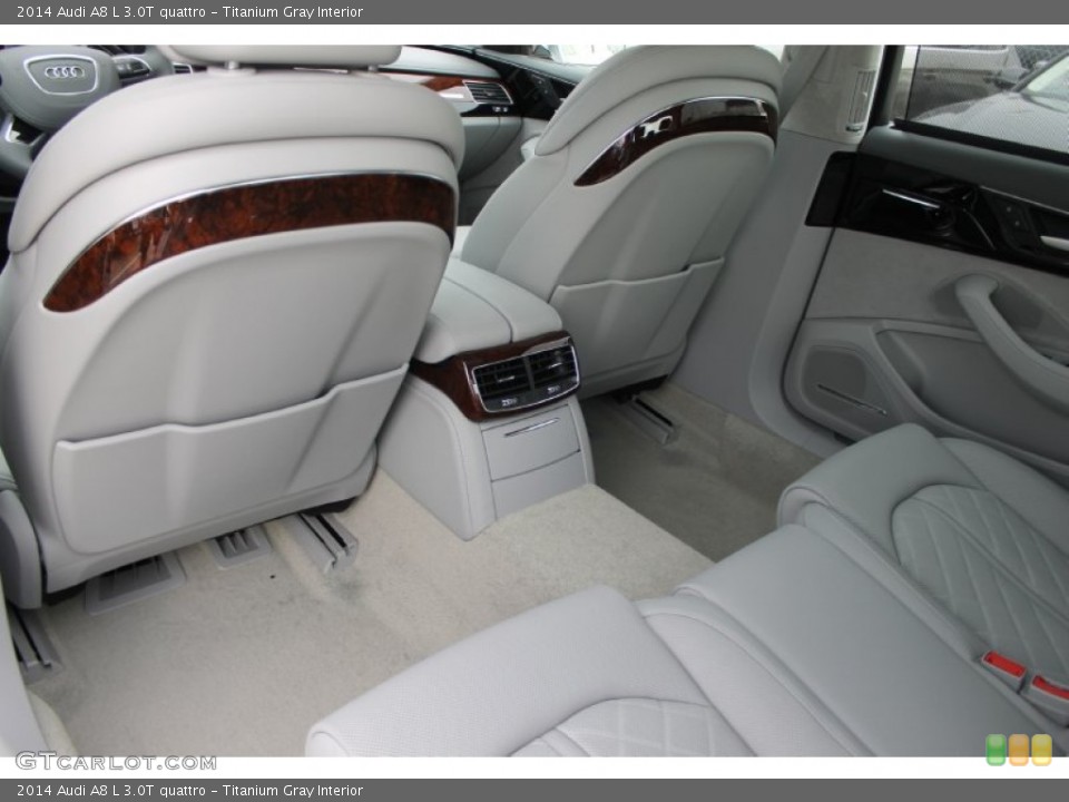 Titanium Gray Interior Rear Seat for the 2014 Audi A8 L 3.0T quattro #83632498