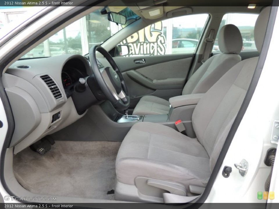 Frost Interior Photo for the 2012 Nissan Altima 2.5 S #83634538