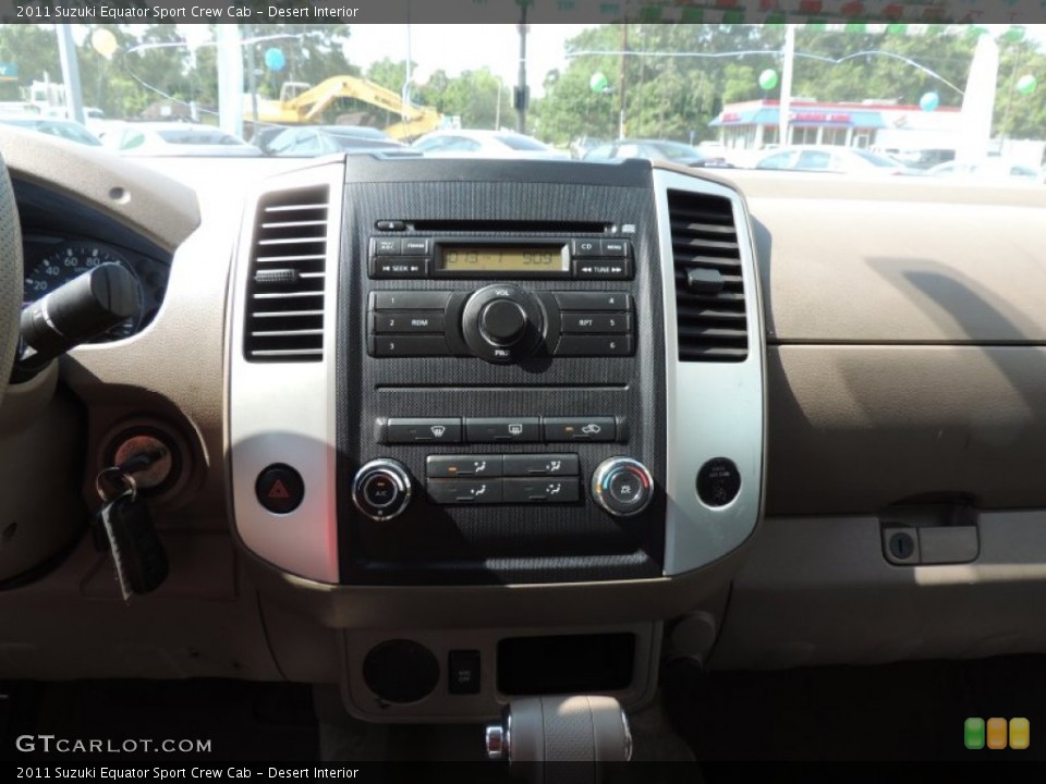 Desert Interior Controls for the 2011 Suzuki Equator Sport Crew Cab #83638237