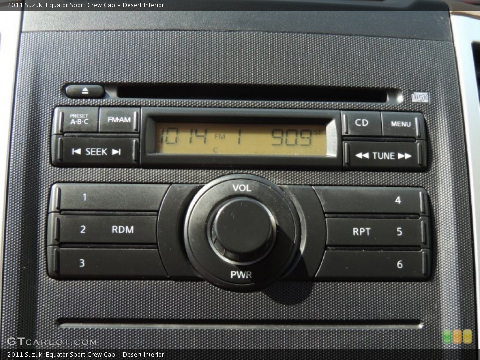 Desert Interior Controls for the 2011 Suzuki Equator Sport Crew Cab #83638261