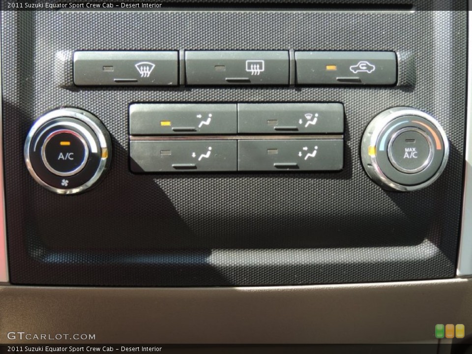 Desert Interior Controls for the 2011 Suzuki Equator Sport Crew Cab #83638291