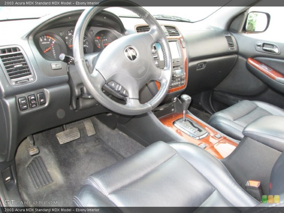 Ebony Interior Prime Interior for the 2003 Acura MDX  #83640091