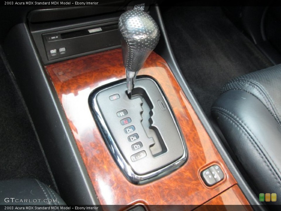 Ebony Interior Transmission for the 2003 Acura MDX  #83640361