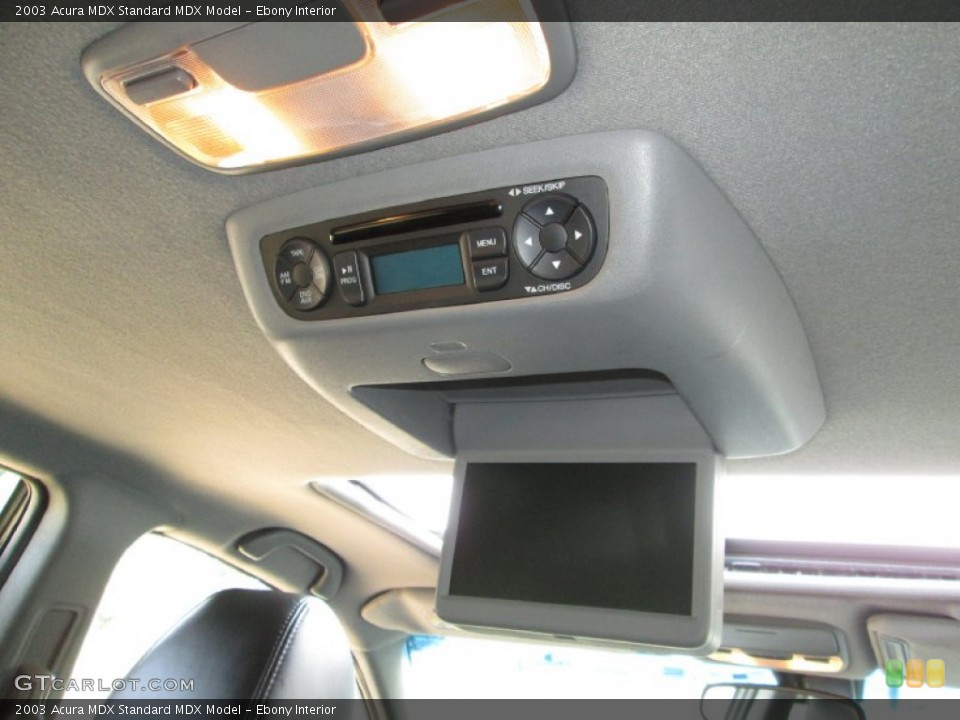 Ebony Interior Entertainment System for the 2003 Acura MDX  #83640472