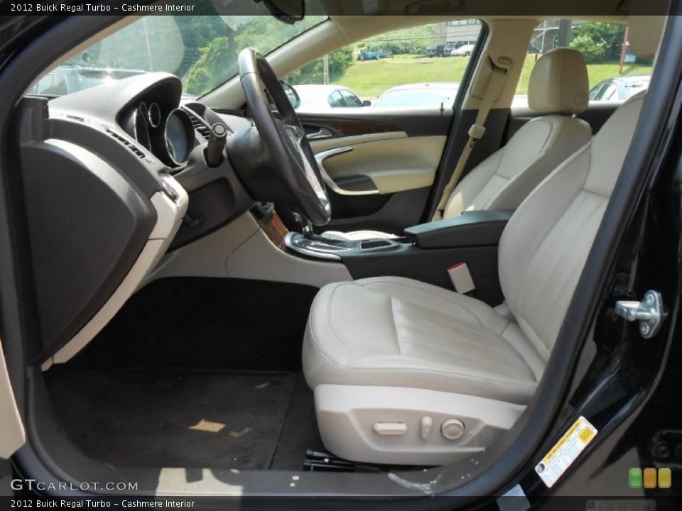 Cashmere Interior Front Seat for the 2012 Buick Regal Turbo #83643109
