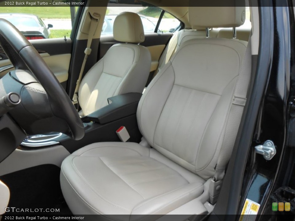Cashmere Interior Front Seat for the 2012 Buick Regal Turbo #83643133