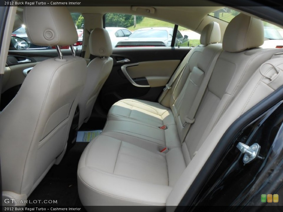 Cashmere Interior Rear Seat for the 2012 Buick Regal Turbo #83643286