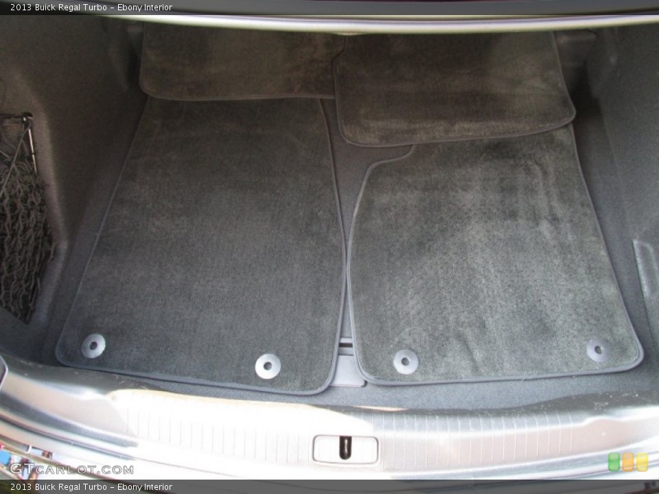 Ebony Interior Trunk for the 2013 Buick Regal Turbo #83643985