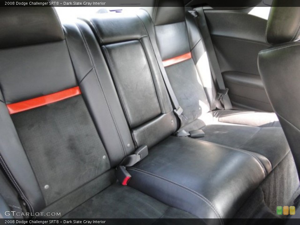 Dark Slate Gray Interior Rear Seat for the 2008 Dodge Challenger SRT8 #83644100