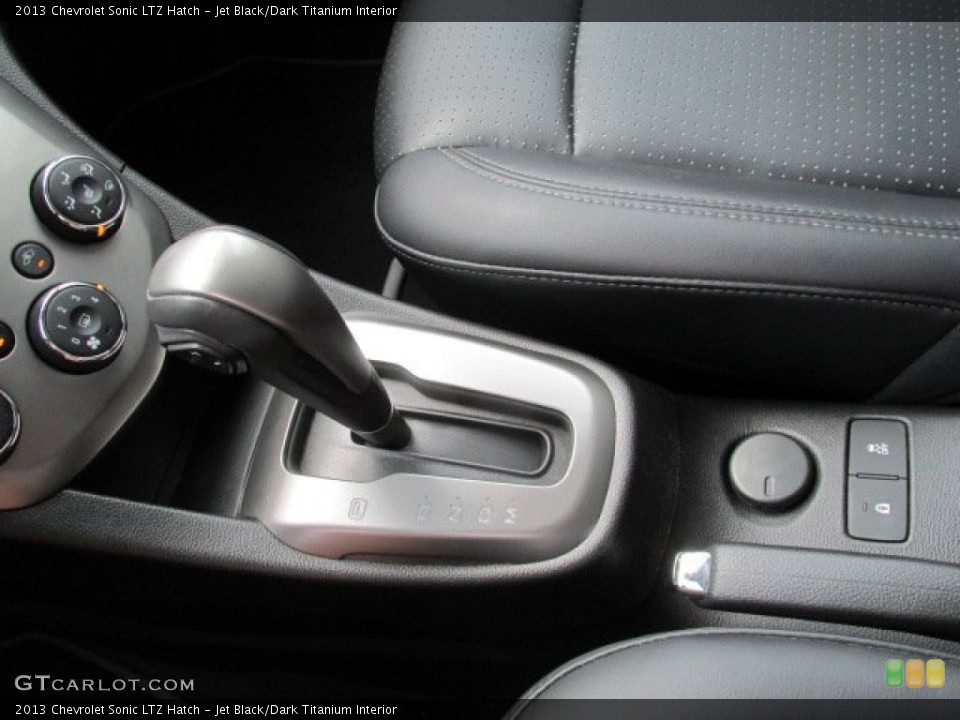 Jet Black/Dark Titanium Interior Transmission for the 2013 Chevrolet Sonic LTZ Hatch #83645443
