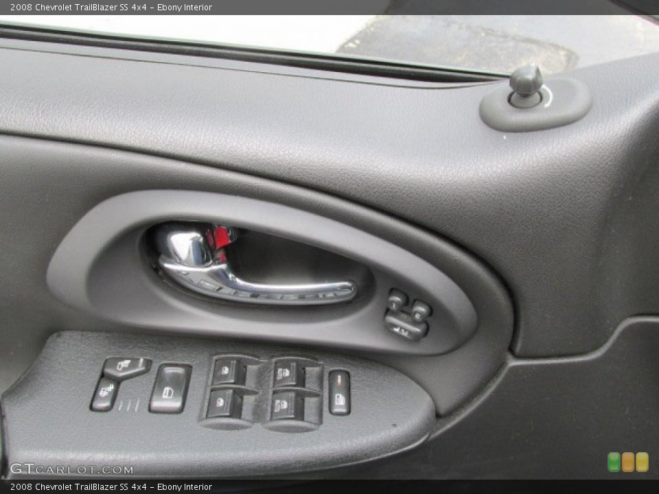 Ebony Interior Controls for the 2008 Chevrolet TrailBlazer SS 4x4 #83648847