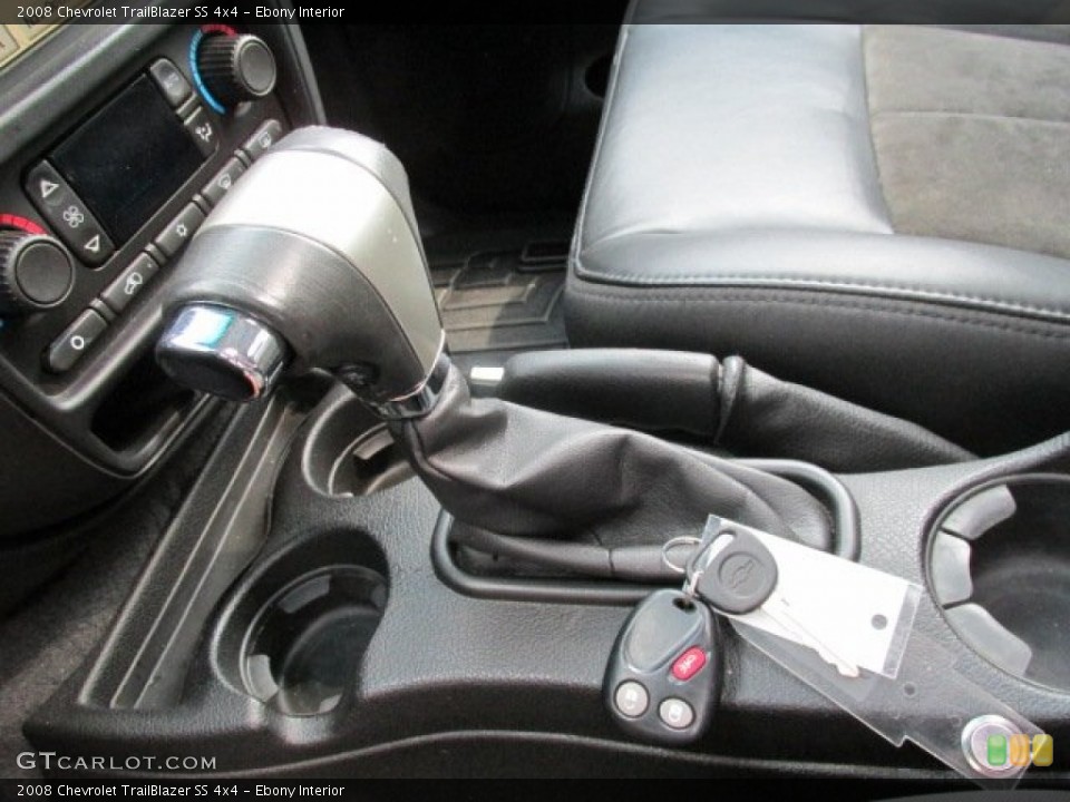 Ebony Interior Transmission for the 2008 Chevrolet TrailBlazer SS 4x4 #83648914
