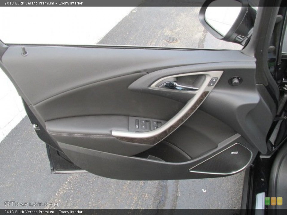 Ebony Interior Door Panel for the 2013 Buick Verano Premium #83649463